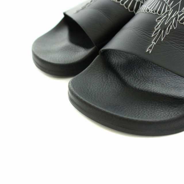 中古】MARCELO BURLON ANNY POOL SLIDERS サンダル 左右サイズ違い 左