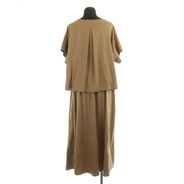 中古】ハーヴェルスタジオ HAVEL studio 21SS COTTON JERSEY DRESS