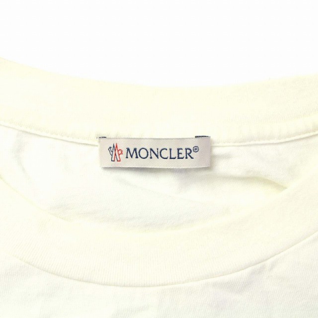 中古】MONCLER CRAIG GREEN Tシャツ カットソー 半袖 ロゴ プリント