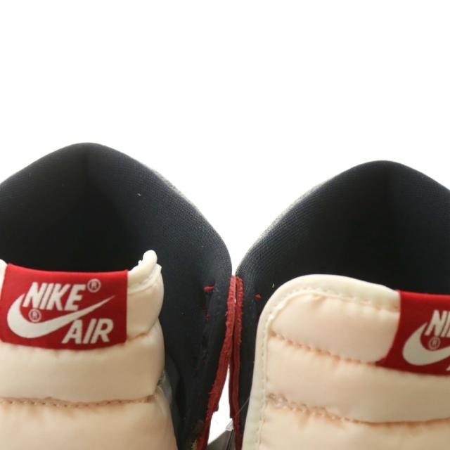 【中古】未使用品 NIKE Air Jordan 1 High OG Lost & Found Chicago スニーカー US8.5 26.5cm 赤 白 DZ5485-612