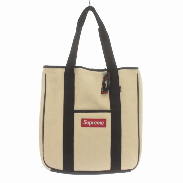 中古】未使用品 シュプリーム SUPREME POLARTEC トートバッグ ...