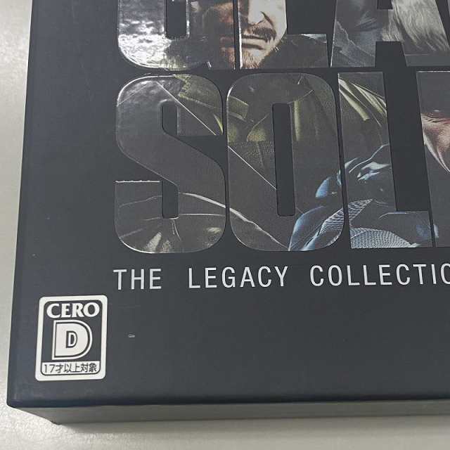 中古】未使用品 capcom メタルギアソリッド PS3 METAL GEAR SOLID THE