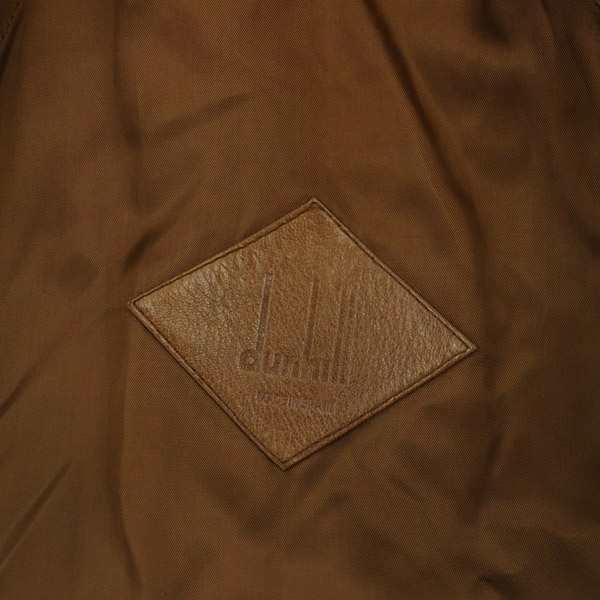 中古】ダンヒル dunhill レザージャケット 革ジャン ブルゾン ナッパ