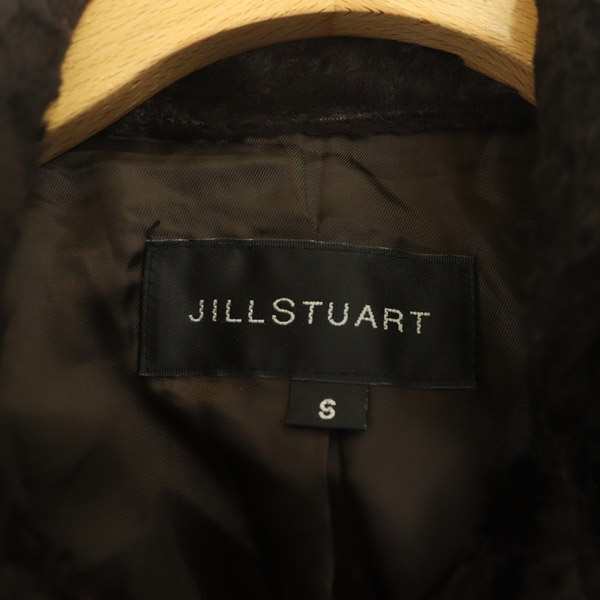 中古】ジルスチュアート JILL STUART フェイクファーコート ロング