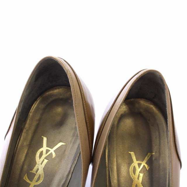 中古】イヴサンローラン YVES SAINT LAURENT パンプス レザー ポイン