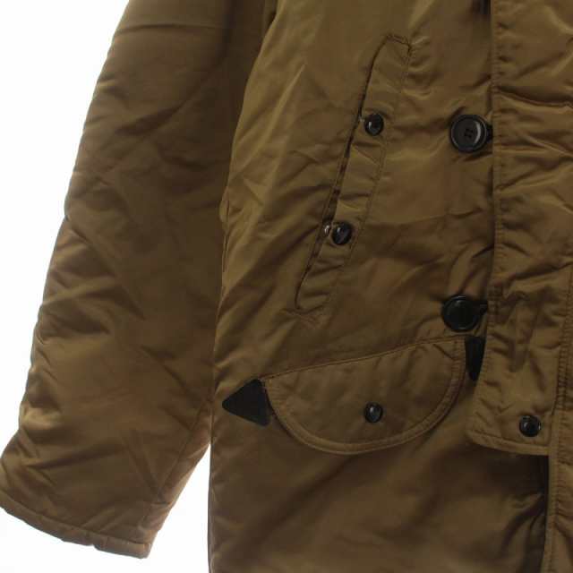 【中古】コリンス CORINTH MFG CO ARCTIC PARKA FLIGHT TYPE N3B フライトジャケット ミリタリー フード  ファー S 黄｜au PAY マーケット