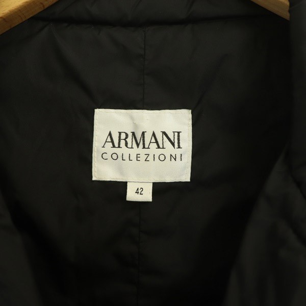 中古】アルマーニ コレツィオーニ ARMANI COLLEZIONI 中綿ジャケット