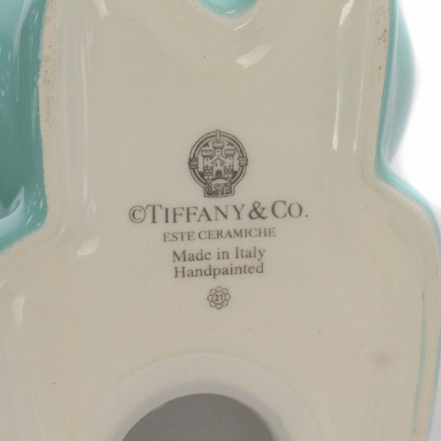 【中古】ティファニー TIFFANY & CO. 限定販売品 バニーバンク うさぎ 貯金箱 ティファニーブルー /IR ■GY1 その他｜au PAY  マーケット