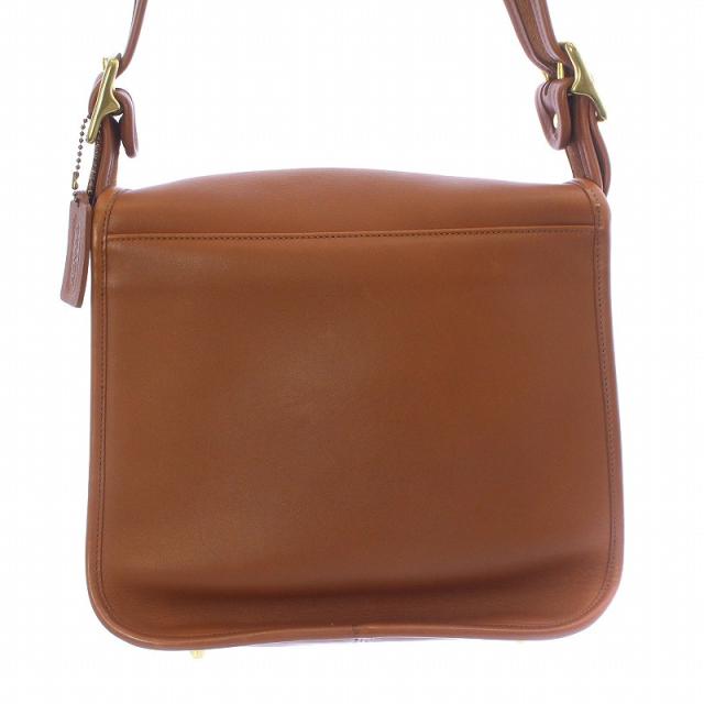 中古】COACH オールドコーチ ショルダーバッグ オールレザー 中古】COACH オールドコーチ ショルダーバッグ オールレザー