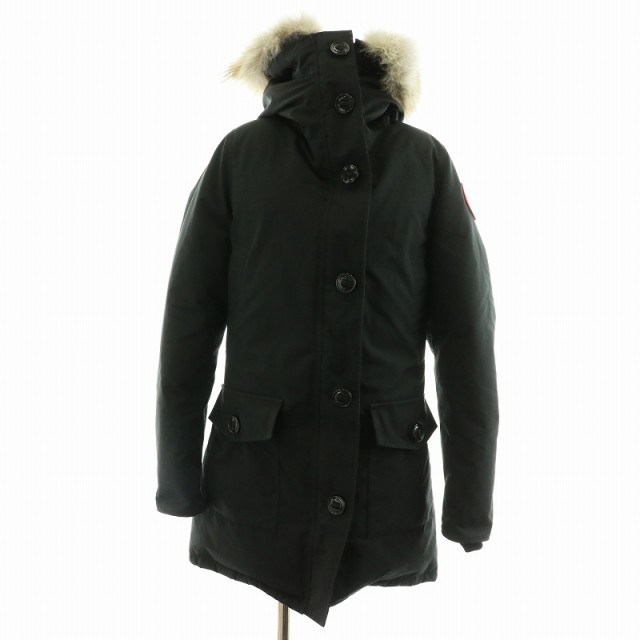 【中古】CANADA GOOSE ブロンテパーカー BRONTE PARKA ダウンジャケット ジップアップ 長袖 コヨーテファー