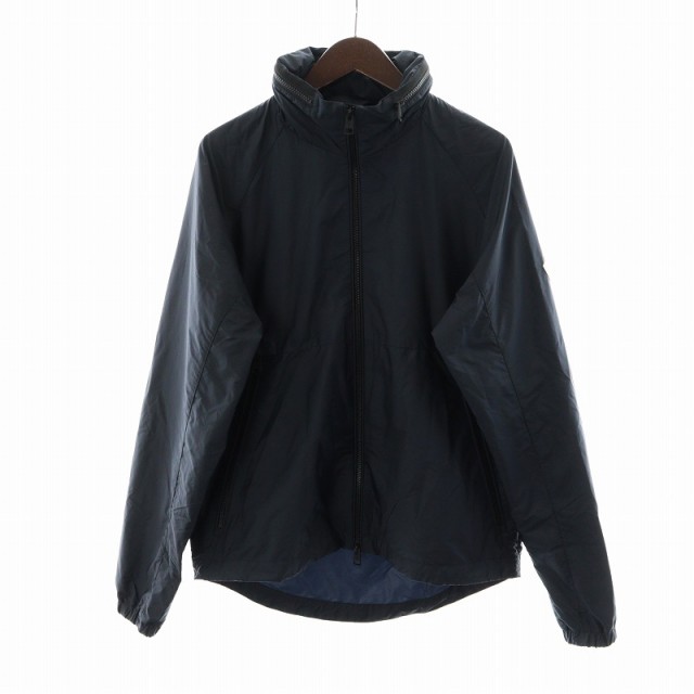 【中古】モンクレール MONCLER 23SS OCTANO オクタン ナイロン ジャケット フード ロゴ ワッペン 2 紺 I10911A00143