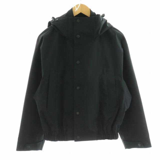 【中古】FFIXXED STUDIOS × TRICKCOO JOHN BOMBER ナイロンパーカー ジャケット ブルゾン XXS 黒の通販は 4,982円
