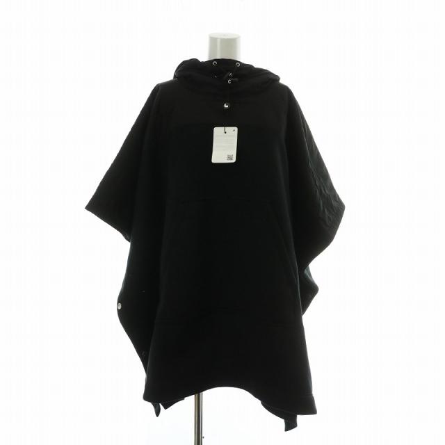 MAD666birthdaybashshop リボンマントルケープポンチョ アウター ポンチョ ポンチョコート ケープ ケープコート ケープ