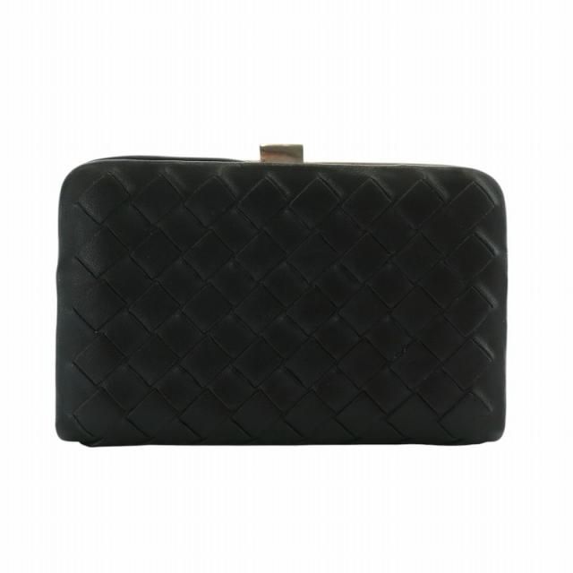 中古】BOTTEGA VENETA 小銭入れ コインケース ラムスキン レザー