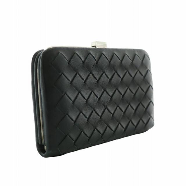 Bottega Veneta 黒 レザー コインケース BOTTEGA VENETA ボッテガヴェネタ コインケース 小銭入れ