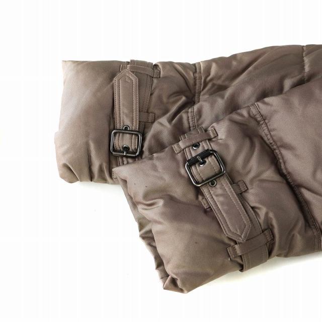 BUEBERRY ダウンコート ノバチェック ラクーンファー ベージュL BURBERRY（ダウンコート）のフリマアイテム一覧