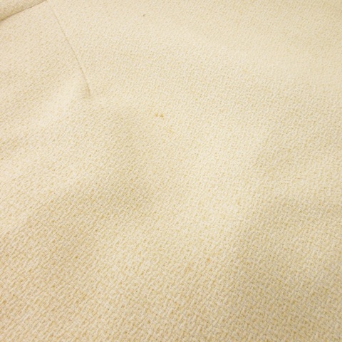 中古】パハマン Pachman ブラウス ツイード ラウンドネック 七分袖