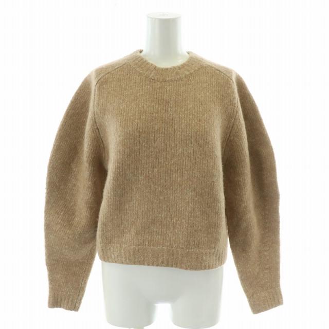 Acne Studios ベージュ アルパカウールニット　襟付き acne studios アクネストゥディオ ニット ベージュ Acne Studios