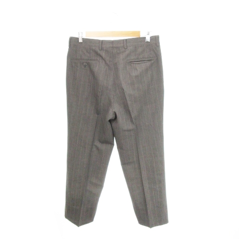 ダーバン 美品 スーツセットアップ シングルジャケット ストライプ柄 黒紺色 90s ファッション 美品ダーバン スーツ セットアップ ダブル