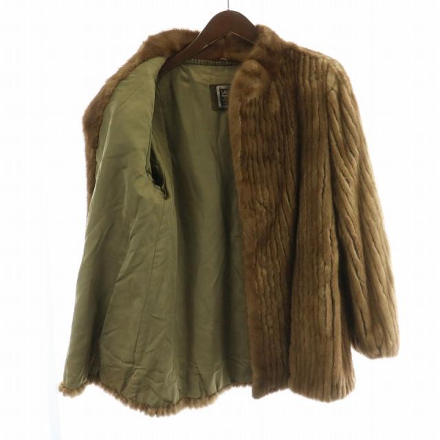 中古】サガミンク SAGA MINK 銀サガ 銀SAGA 毛皮コート ファー