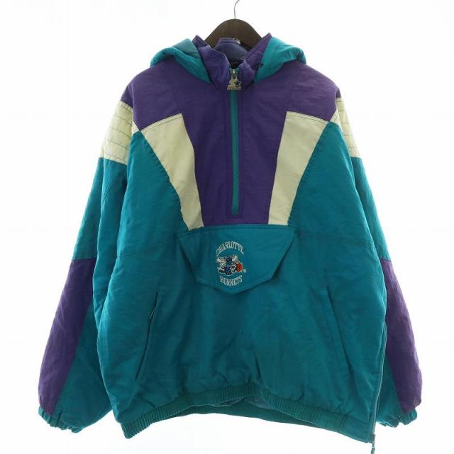 NBA シャーロット・ホーネッツ 超オーバーサイズハーフジップナイロン