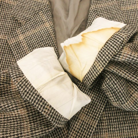 90s ヴィンテージ バーバリー スーツ セットアップ Lサイズ チェック柄 バーバリーズ 90s オールド リネンブレンド ウール チェック柄 スーツ