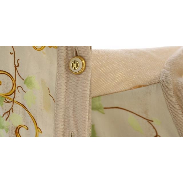 未使用 CELINE OLD セリーヌ カーディガン 金ボタン コットン