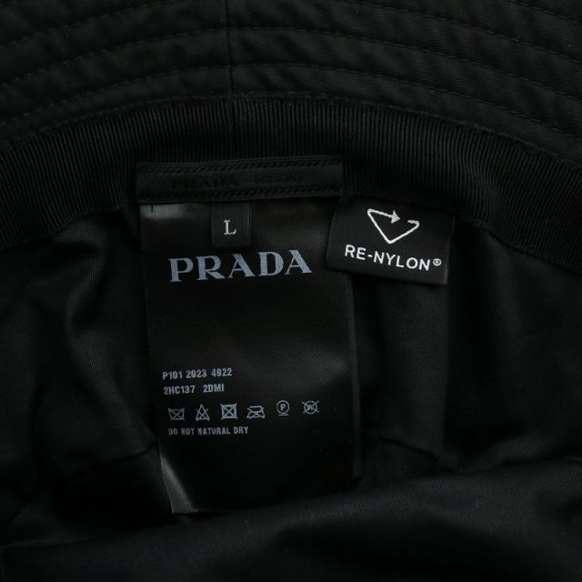 中古】プラダ PRADA 帽子 バケットハット バケハ リナイロン