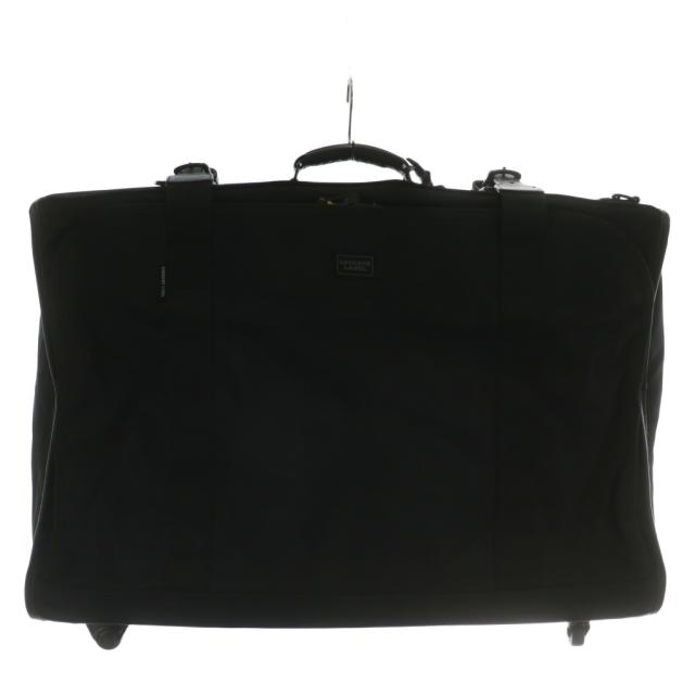 【中古】LUGGAGE LABEL 吉田カバン スーツケース キャリーバッグ 旅行カバン 大容量 ナイロン 折りたたみ ベルト 黒