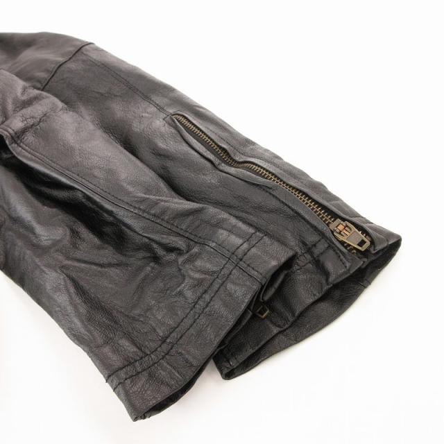 ジャックローズ サイズ3シングル ライダース 革 ラムレザーシングル