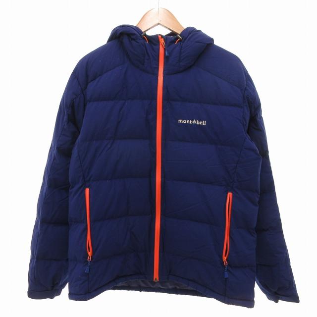 mont-bellダウンパーカメンズLサイズブルー
