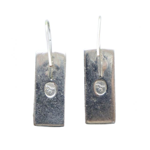 ♤Dior ロゴ シルバー クリップ イヤリング クリスチャンディオール