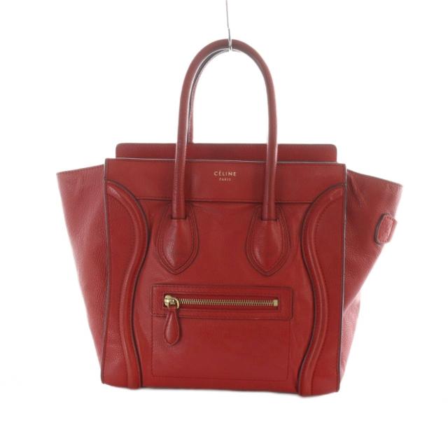 セリーヌ ラゲージ ミニ ショッパー CELINE レザートート 中古
