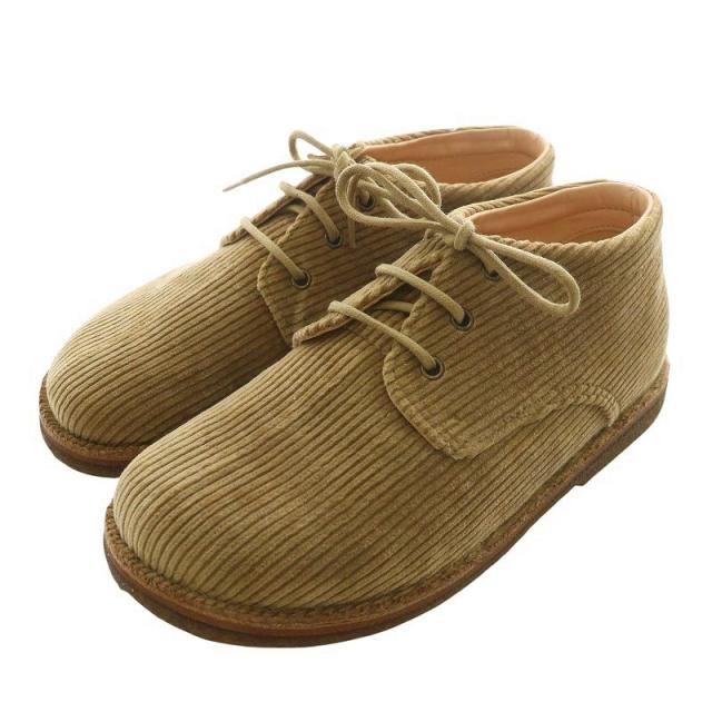【中古】未使用品 UNDERCOVER × Astorflex コーデュロイセンターシームシューズ M 26〜26.5cm ベージュ UCZ4F01-2