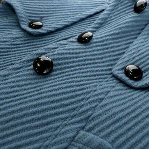 バーバリーブルーレーベル ダッフルコート ノバチェック フード