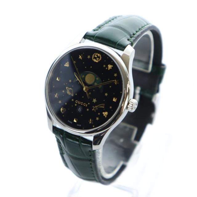 中古】グッチ GUCCI Gタイムレス 腕時計 ウォッチ クォーツ ムーン