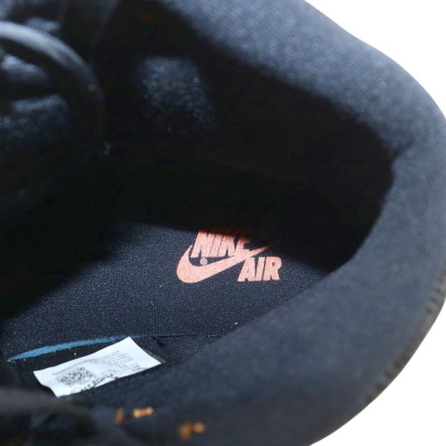 【中古】NIKE Air Jordan 1 High Shattered Backboard 3.0 スニーカー US9.5 27.5cm 黒 オレンジ 555088-028