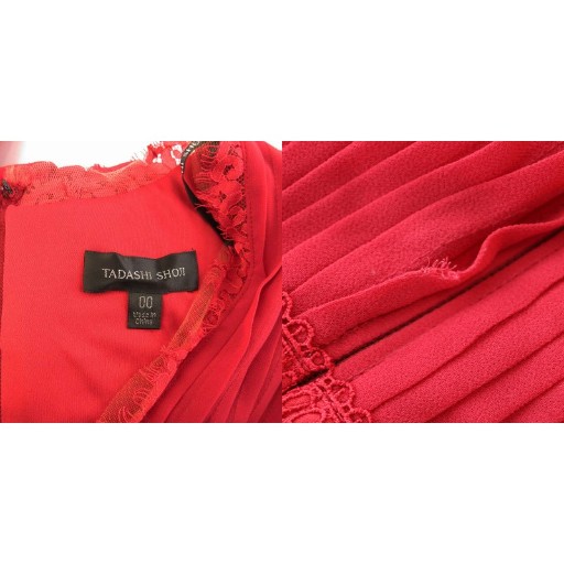 中古】タダシショージ TADASHI SHOJI ワンピース ドレス シアー レース