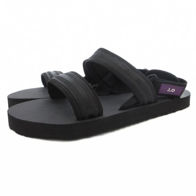 【中古】ヤンチェ オンテンバール JANTJE ONTEMBAAR スポーツ サンダル バックストラップ L 黒 ブラック メンズ