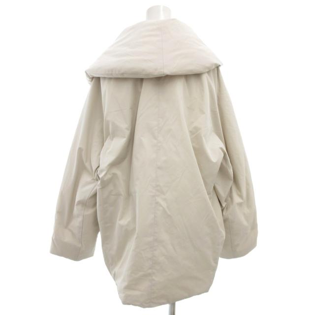 中古】エブール ebure 24AW シルクポリダウン コート 36 ショール