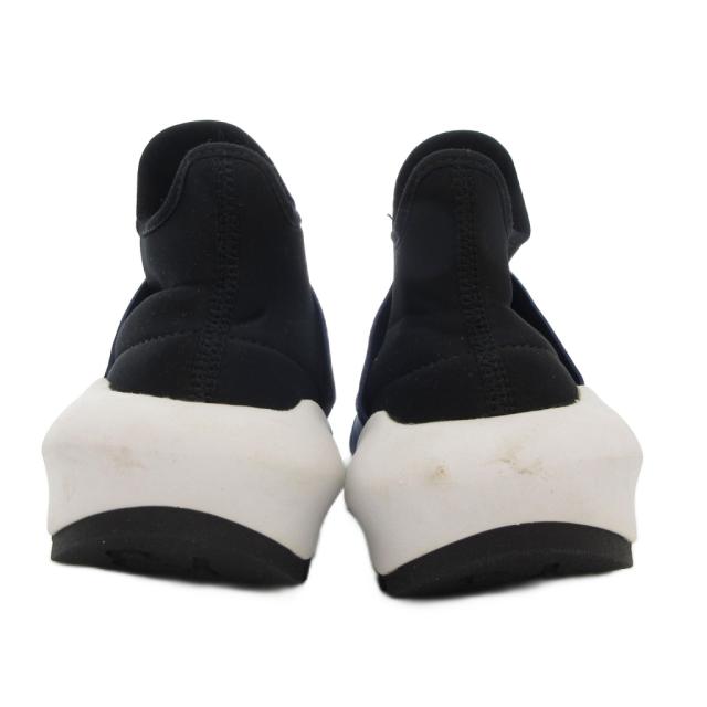 【中古】ワイスリー Y-3 SUBEROU スニーカー 24.5cm シューズ ロゴ ハイカット 黒 ブラック 青 ブルー AC7199 /AE