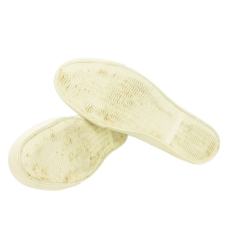 【中古】COMME des GARCONS HOMME 靴 シューズ ハイカットスニーカー レースアップ キャンバス ライン 27.0cm 白