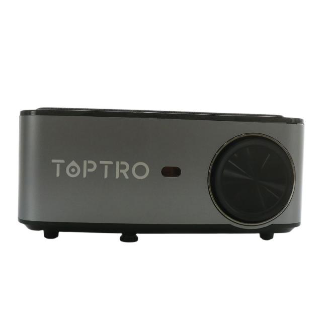 【中古】TOPTRO X1 1080P LED Projector プロジェクター 黒 ブラック /KW ■GY11 その他