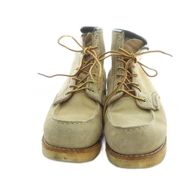 中古】レッドウイング RED WING 8173 CLASSIC MOC TOE TAN ROUGH OUT