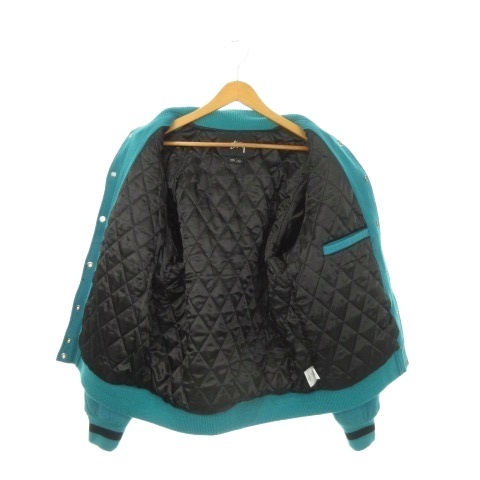 中古】ステューシー STUSSY スタジャン ブルゾン ジャケット ワッペン