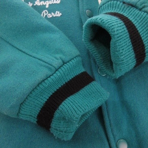 中古】ステューシー STUSSY スタジャン ブルゾン ジャケット ワッペン