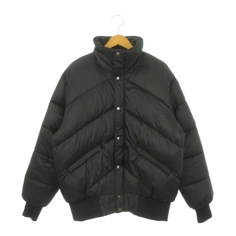【中古】ザノースフェイス THE NORTH FACE LARKSPUR JACKET 中綿ジャケット ブルゾン ロゴ アウトドア M 黒