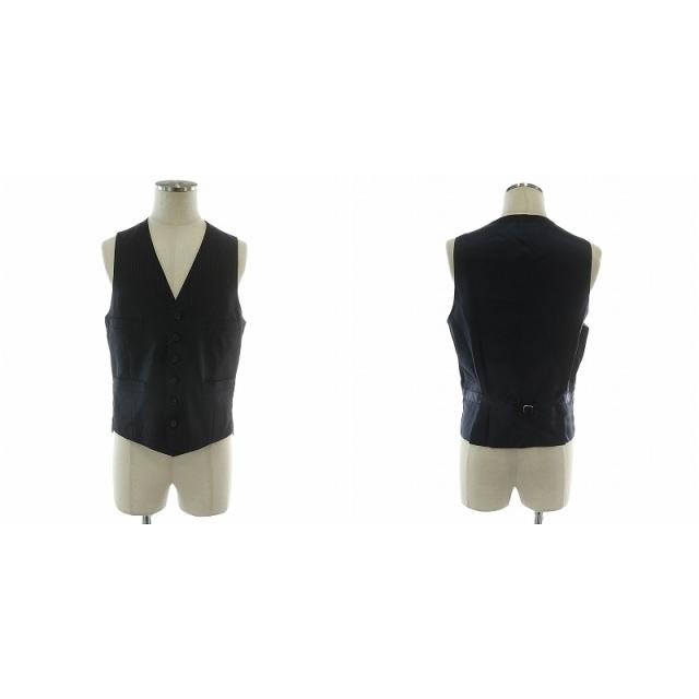 【中古】PAUL SMITH LONDON Ermenegildo Zegna スーツ セットアップ 3ピース テーラードジャケット ベスト パンツ L_6