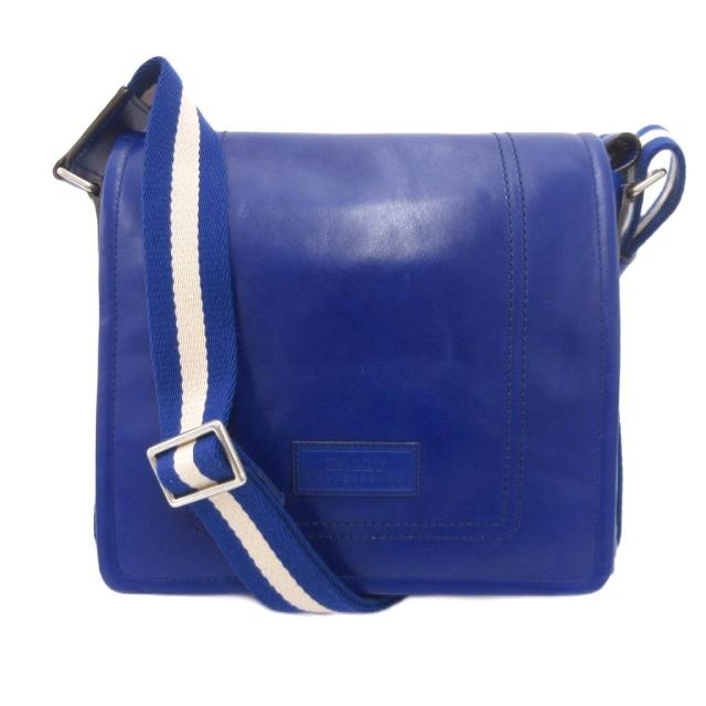 中古】バリー BALLY ショルダー メッセンジャーバッグ トレスポ レザー
