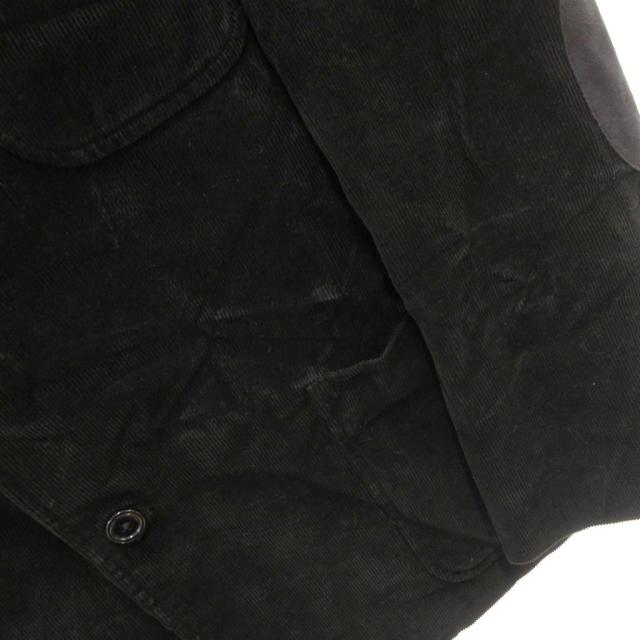 【中古】ブルックスブラザーズ BROOKS BROTHERS コーデュロイ テーラードジャケット 2B エルボーパッチ L 黒_7